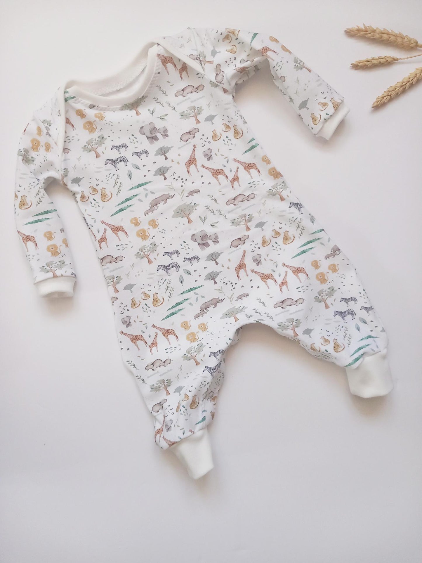 Footless sleep suit (Safari)