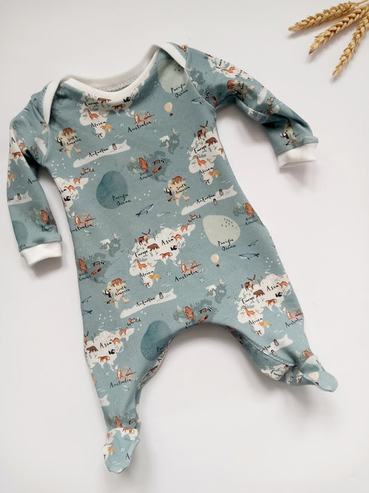 Footed sleepsuit (One world)