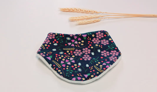 Dribble bibs (wild flowers)