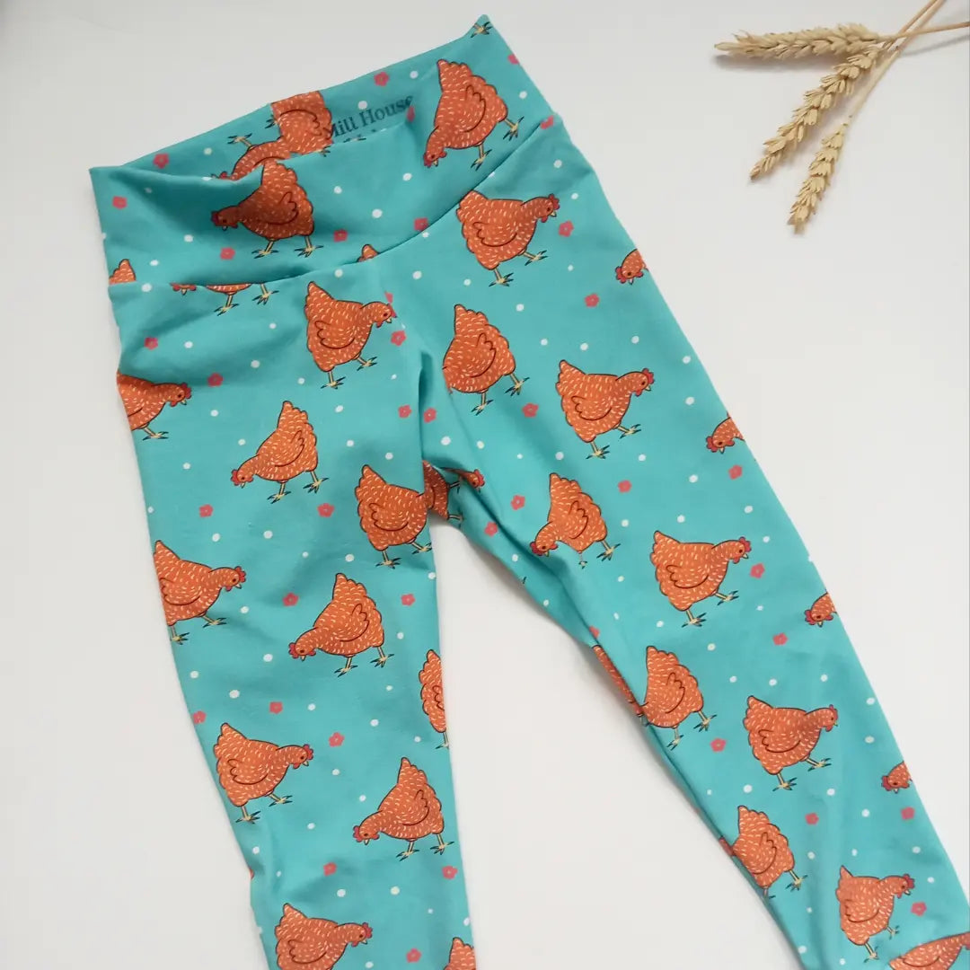 Chickens leggings (relaxed fit)