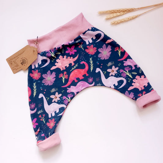 Harem leggings (Pink Dinos)