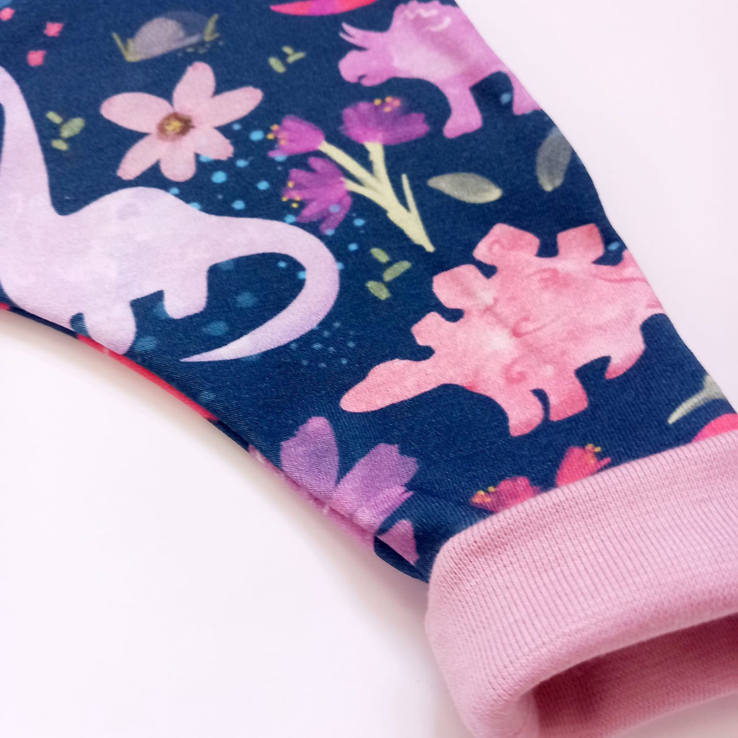 Harem leggings (Pink Dinos)