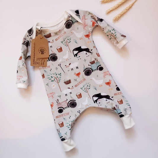 Footless sleepsuit (Farm)