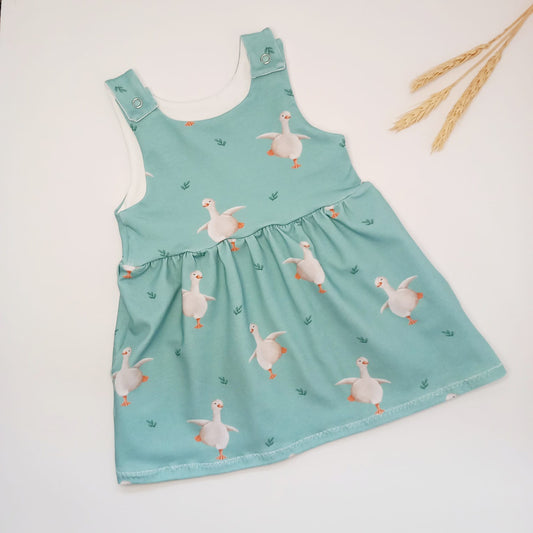 Pinafore dress (Minty Goose)