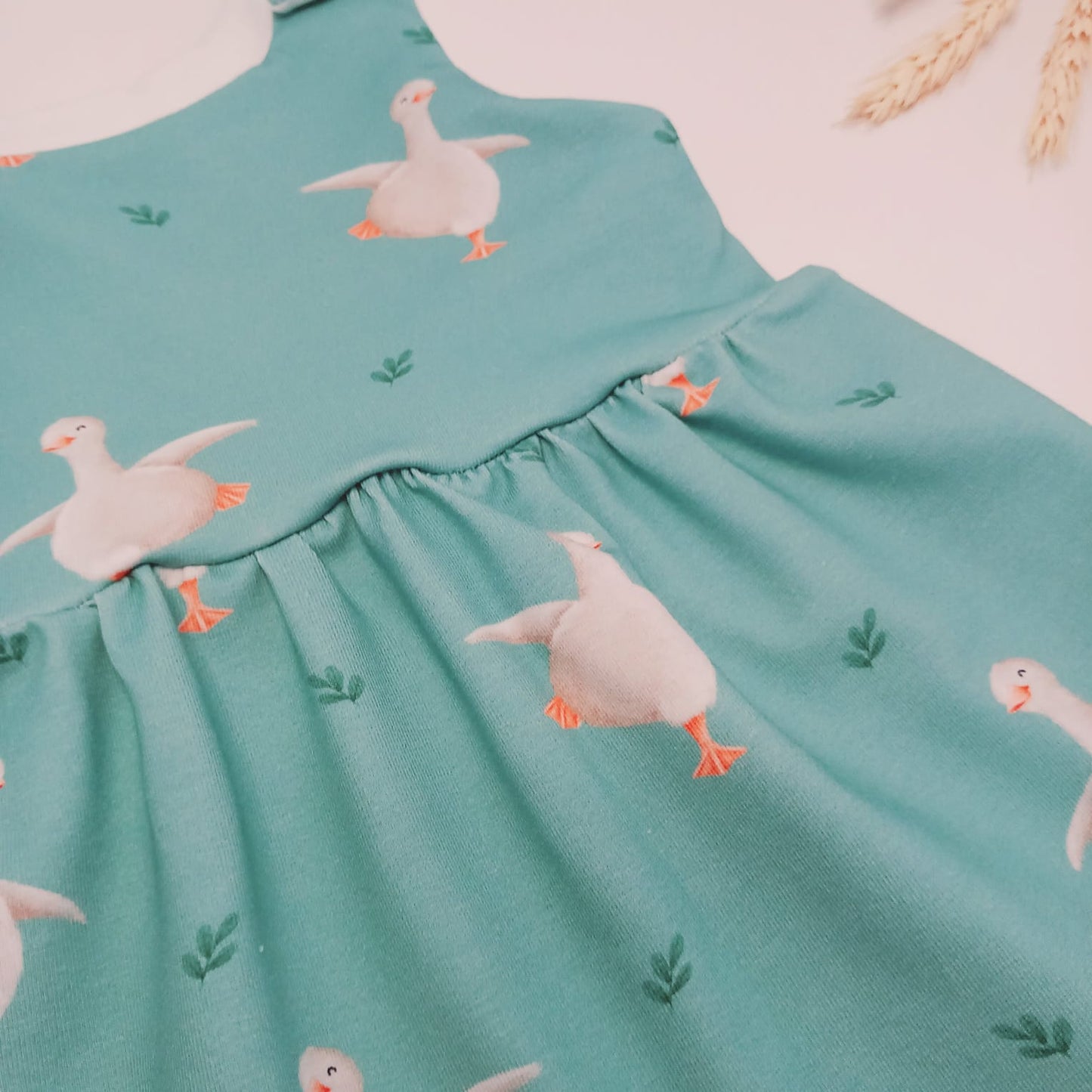 Pinafore dress (Minty Goose)