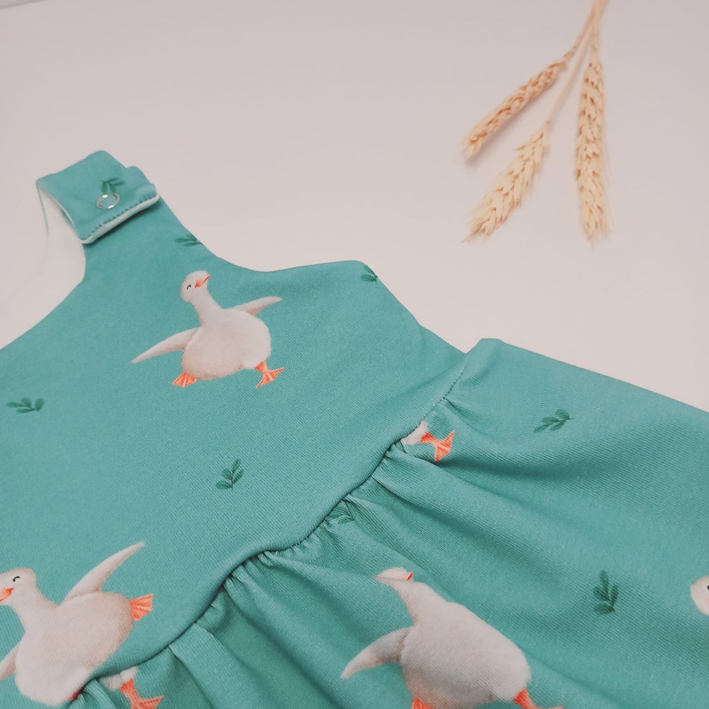 Pinafore dress (Minty Goose)